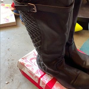 Lane Bryant wide Calf flat boots